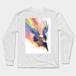 Rainbow Angel Long Sleeve T-Shirt